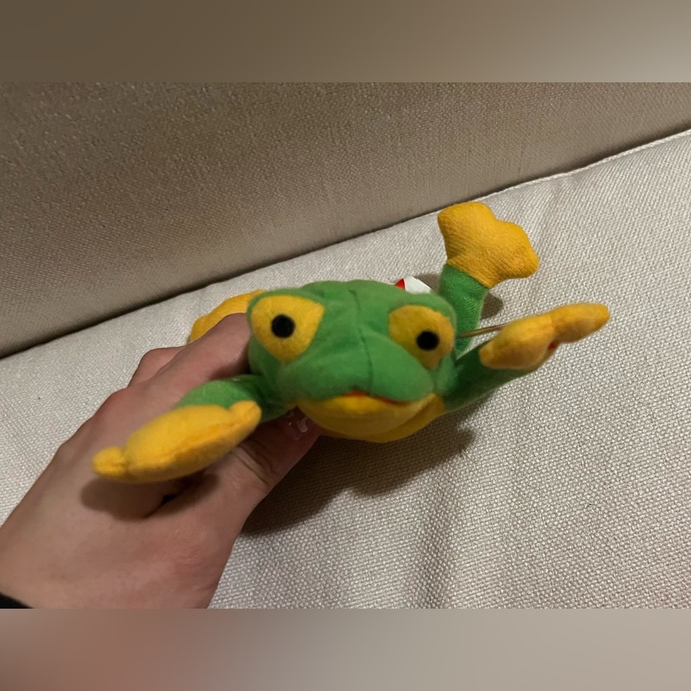 #3 Smoochy the Frog McDonald's Ty Beanie Baby 1993
